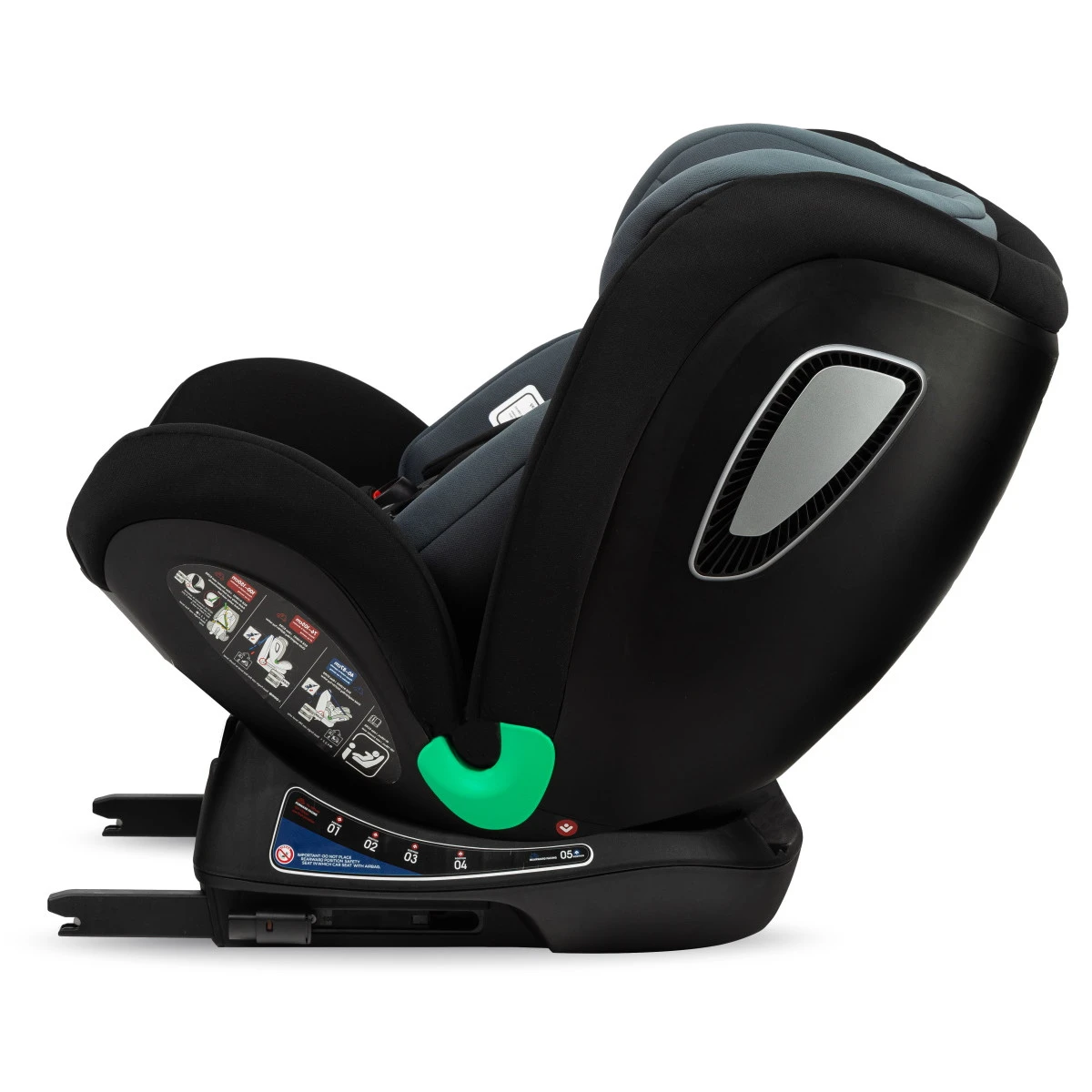 Momi Urso Black 40-150 cm i-Size Autostoel FOSA00022 Momi Urso Black 40-150 Cm I-Size Autostoel FOSA00022 -babybenodigdheden momi urso black 40 150 cm i size autostoel fosa00022 3