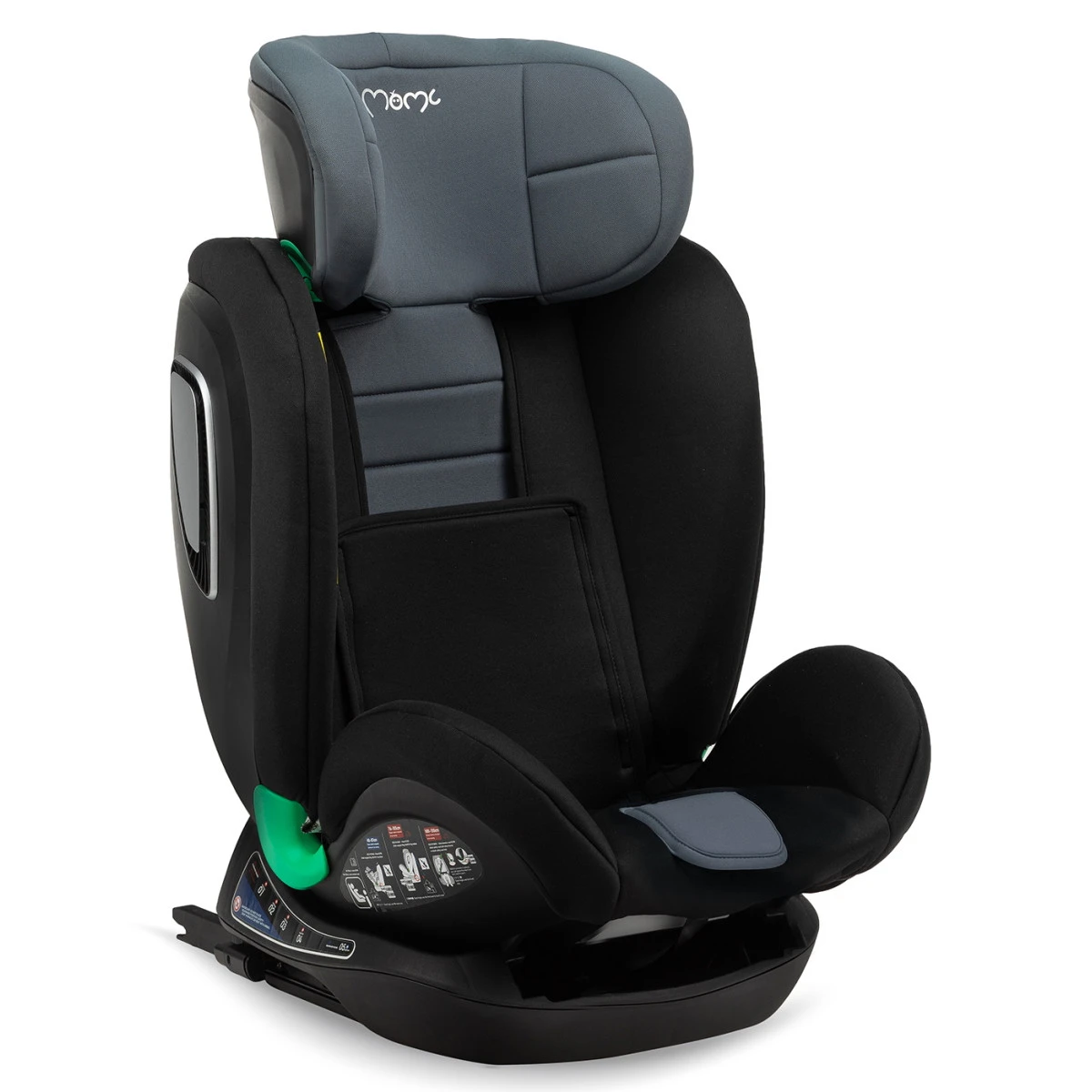 Momi Urso Black 40-150 cm i-Size Autostoel FOSA00022 Momi Urso Black 40-150 Cm I-Size Autostoel FOSA00022 -babybenodigdheden momi urso black 40 150 cm i size autostoel fosa00022 6