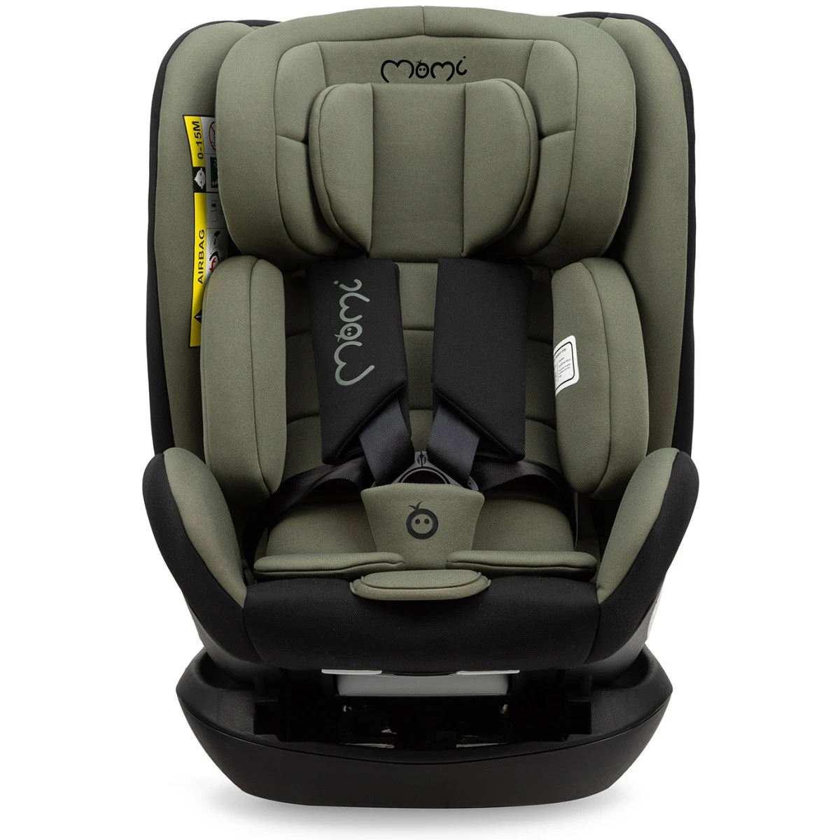 Momi Urso Khaki 40-150 Cm I-Size Autostoel FOSA00023 -babybenodigdheden momi urso khaki 40 150 cm i size autostoel fosa00023 2