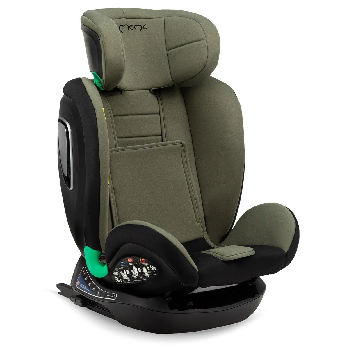 Momi Urso Khaki 40-150 Cm I-Size Autostoel FOSA00023 -babybenodigdheden momi urso khaki 40 150 cm i size autostoel fosa00023 6