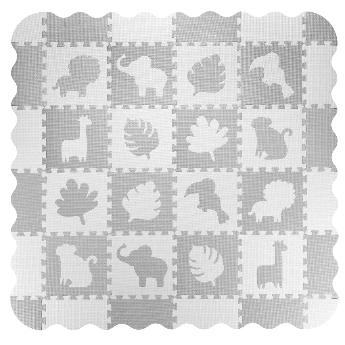 Momi Zawi Grey Schuimrubberen Puzzelmat met Rand MAED00013 Momi Zawi Grey Schuimrubberen Puzzelmat Met Rand MAED00013 -babybenodigdheden momi zawi grey schuimrubberen puzzelmat met rand maed00013 4