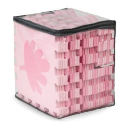 Momi Zawi Pink Schuimrubberen Puzzelmat Met Rand MAED00012 -babybenodigdheden momi zawi pink schuimrubberen puzzelmat met rand maed00012 7