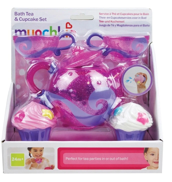 Munchkin Thee- en Cupcakeservies Badspeelgoed 011688 Munchkin Thee- En Cupcakeservies Badspeelgoed 011688 -babybenodigdheden munckin cupservies 2