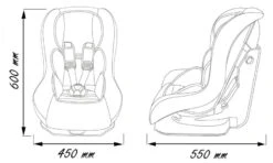 Nania Maxim Eco Pink 0-18 Kg Autostoel 1009500801-X2 -babybenodigdheden nania maxim eco grey 0 18 kg autostoel 1009500913 x2 5 1