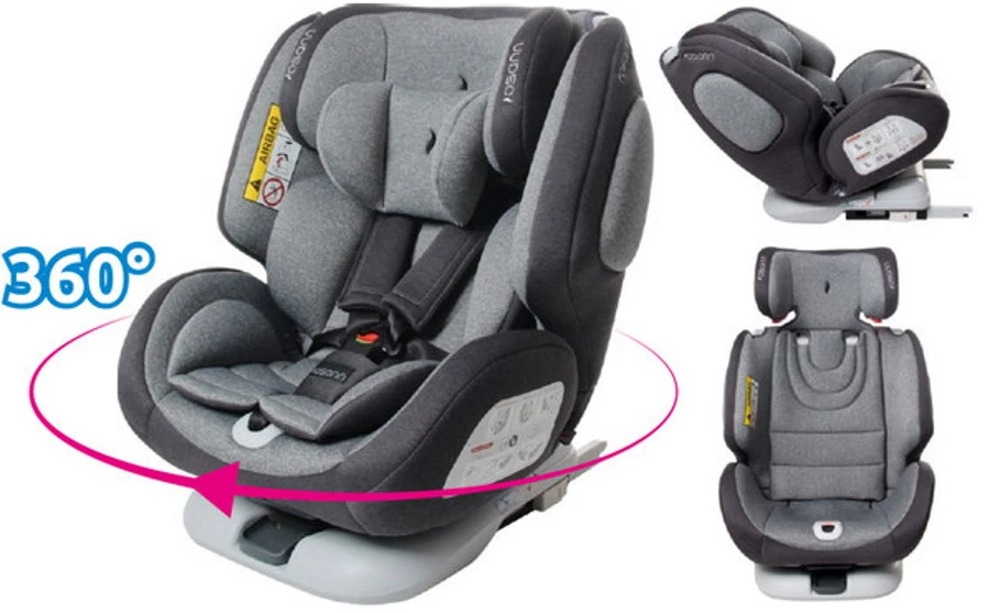 Osann One 360° Universe Grey Isofix Autostoel 0-36 Kg 108-210-252 -babybenodigdheden osann one 360 universe grey isofix autostoel 0 36 kg 108 210 252 1