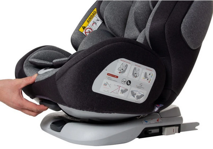 Osann One 360° Universe Grey Isofix Autostoel 0-36 Kg 108-210-252 -babybenodigdheden osann one 360 universe grey isofix autostoel 0 36 kg 108 210 252 11