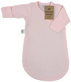 Petit Villain Hydrofiel Lichtroze 60cm Slaapzak Met Mouwen