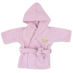 Petit Villain 'Prinsesje' Maat 56 Roze Badjas