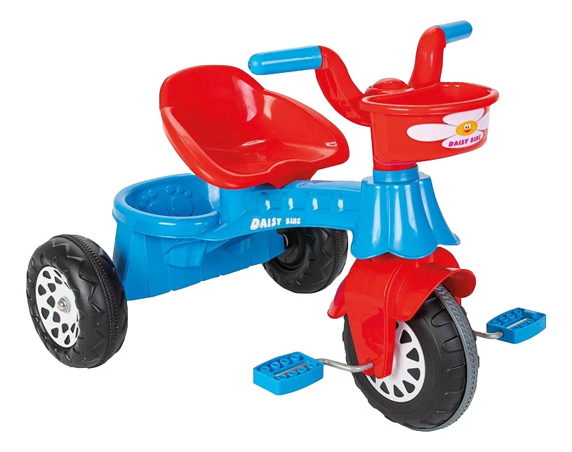 Pilsan Daisy Blauw Driewieler 07 140 Pilsan Daisy Blauw Driewieler 07 140 -babybenodigdheden pilsan daisy blauw driewieler 07 140 .1