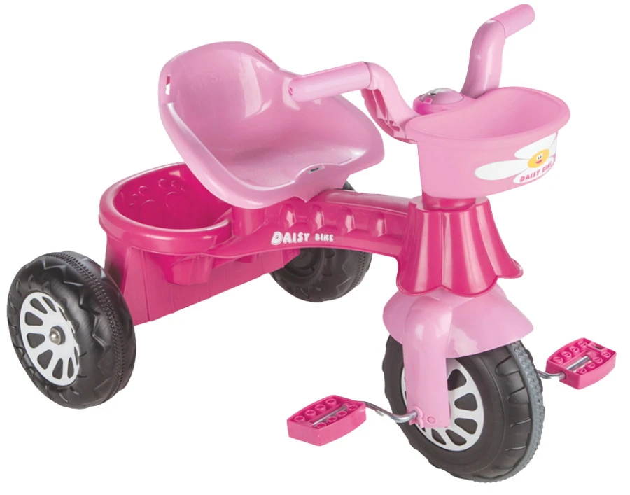 Pilsan Daisy Roze Driewieler 07 140 Pilsan Daisy Roze Driewieler 07 140 -babybenodigdheden pilsan daisy driewieler 07 140 2