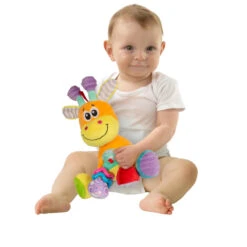 Playgro Discovery Friend Giraffe Knuffel P0188367 -babybenodigdheden playgro discovery friend giraffe knuffel p0188367 1