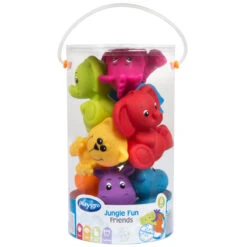 Playgro Jungle Fun Friends Badspeeltjes P0188417 4 Playgro Jungle Fun Friends Badspeeltjes P0188417 -babybenodigdheden playgro jungle fun friends badspeeltjes p0188417 .3