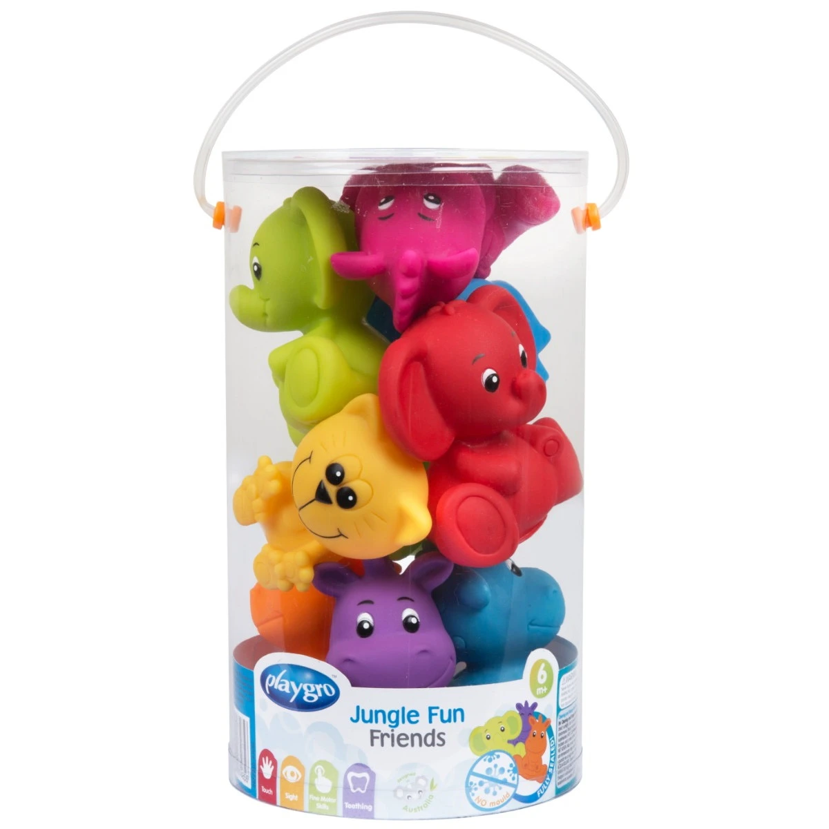 Playgro Jungle Fun Friends Badspeeltjes P0188417 Playgro Jungle Fun Friends Badspeeltjes P0188417 -babybenodigdheden playgro jungle fun friends badspeeltjes p0188417 .3