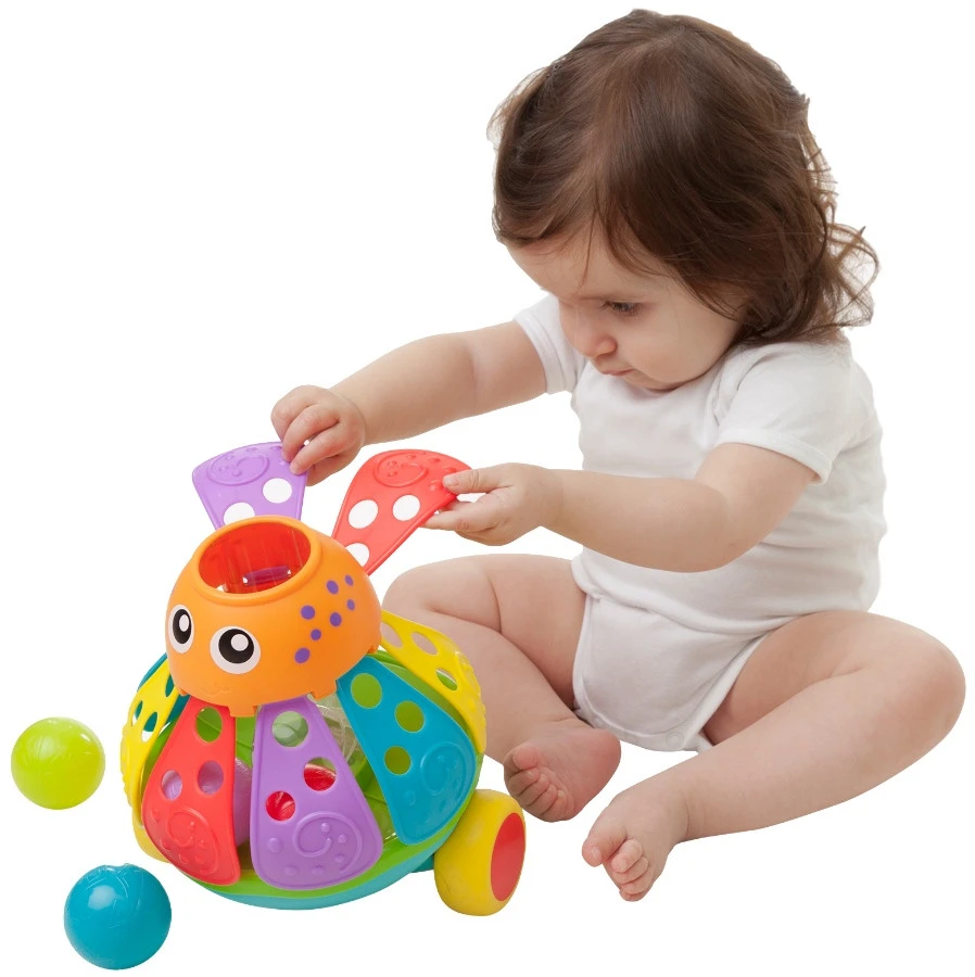 Playgro Popping Octopus P408637407 Playgro Popping Octopus P408637407 -babybenodigdheden playgro popping octopus p4086374 4
