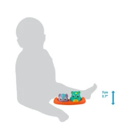 Playgro Safe To Paddle Light Up Canoe Badspeeltje P4087630 -babybenodigdheden playgro safe to paddle light up canoe badspeeltje p4087630 5