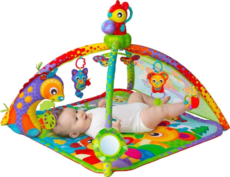 Playgro Woodlands Activity Gym Speelkleed met Muziek en Projector P0186993 Playgro Woodlands Activity Gym Speelkleed Met Muziek En Projector P0186993 -babybenodigdheden playgro woodlands 2
