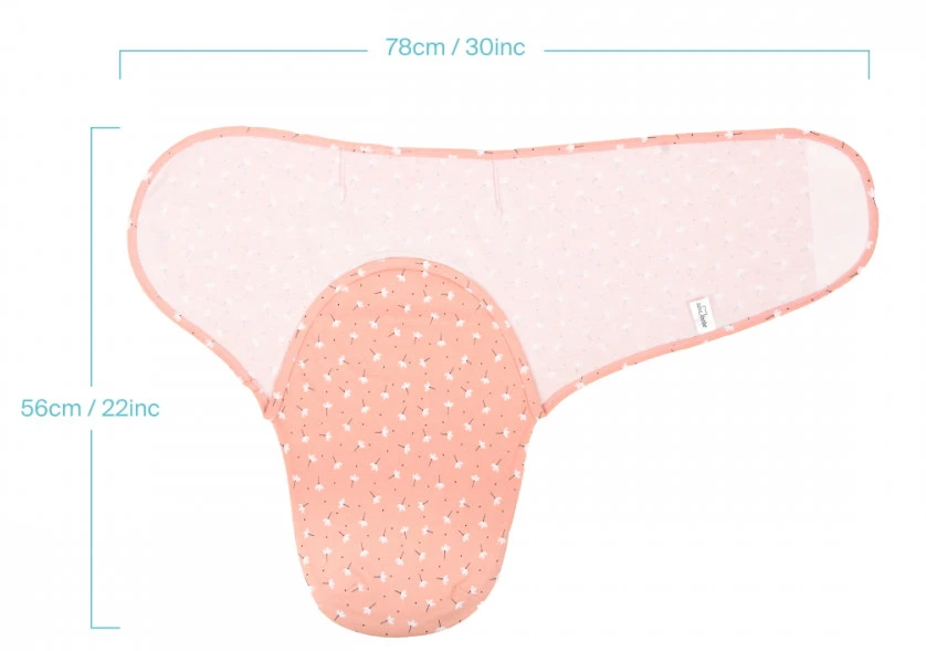 Sevibaby Blossom Jersey Inbakerdoek 118-169 Sevibaby Blossom Jersey Inbakerdoek 118-169 -babybenodigdheden sevibaby blossom jersey inbakerdoek 118 169 3 1