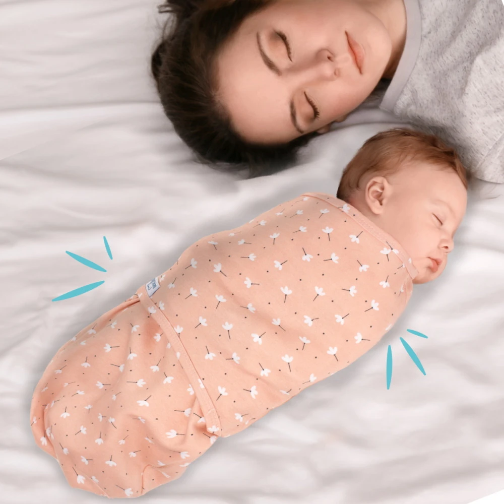 Sevibaby Blossom Jersey Inbakerdoek 118-169 Sevibaby Blossom Jersey Inbakerdoek 118-169 -babybenodigdheden sevibaby blossom jersey inbakerdoek 118 169 5 1