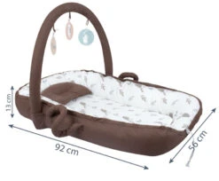 Sevibaby Brown Multifunctioneel Draagbaar Babynest 276-149 -babybenodigdheden sevibaby brown multifunctioneel draagbaar babynest 276 149 5