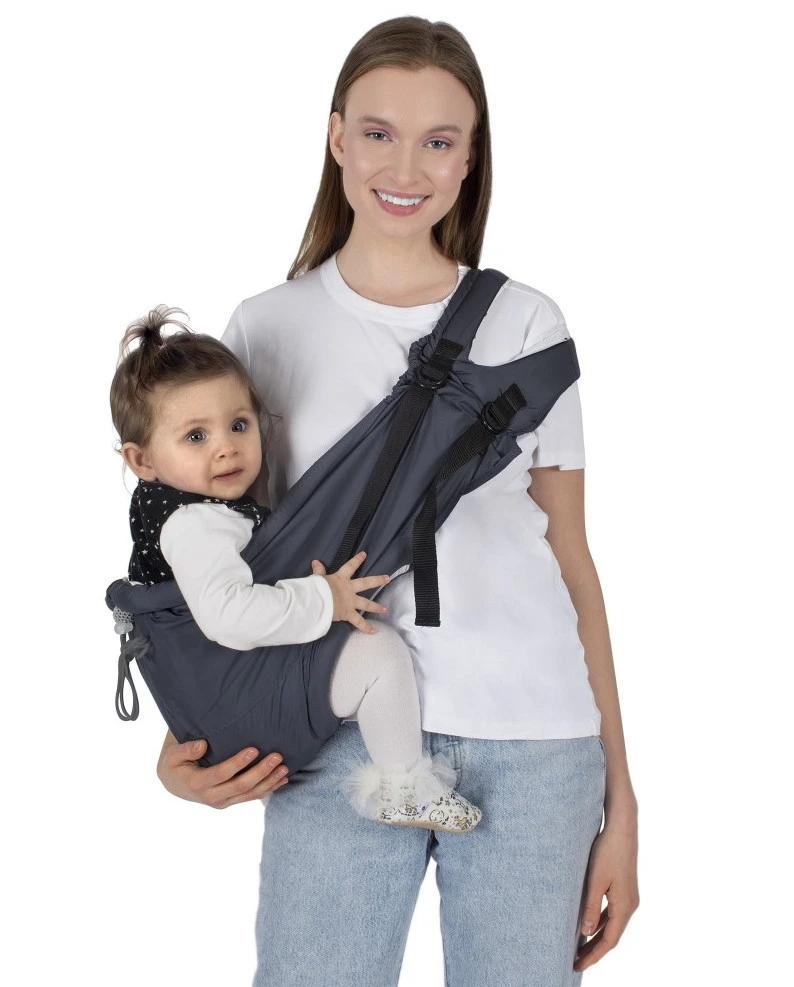 Sevibaby Grijs Side Carrier Draagzak 63 Sevibaby Grijs Side Carrier Draagzak 63 -babybenodigdheden sevibaby grijs side carrier draagzak 63 1