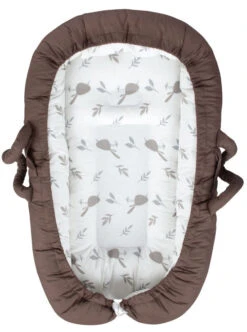 Sevibaby Brown Reflux Multifunctioneel Draagbaar Babynest 275-149 -babybenodigdheden sevibaby nougat reflux multifunctioneel draagbaar babynest 275 149 3 1