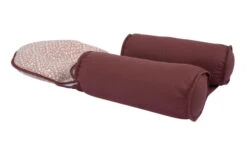 Sevibaby Pink Flowers Steunkussen Met Hoofdkussentje 33-153 -babybenodigdheden sevibaby pink flowers steunkussen met hoofdkussentje 4