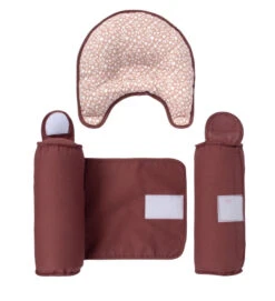 Sevibaby Pink Flowers Steunkussen Met Hoofdkussentje 33-153 -babybenodigdheden sevibaby pink flowers steunkussen met hoofdkussentje 6