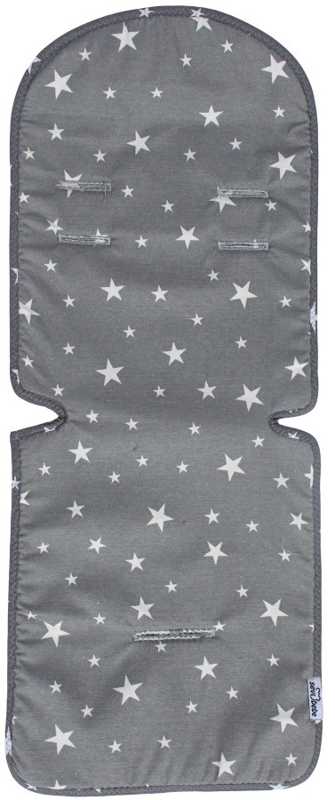 Sevibaby Star Grijs Wandelwagen/Buggy Inlegkussen 43-13 Sevibaby Star Grijs Wandelwagen/Buggy Inlegkussen 43-13 -babybenodigdheden sevibaby star grijs wandelwagen buggy inlegkussen 43 13