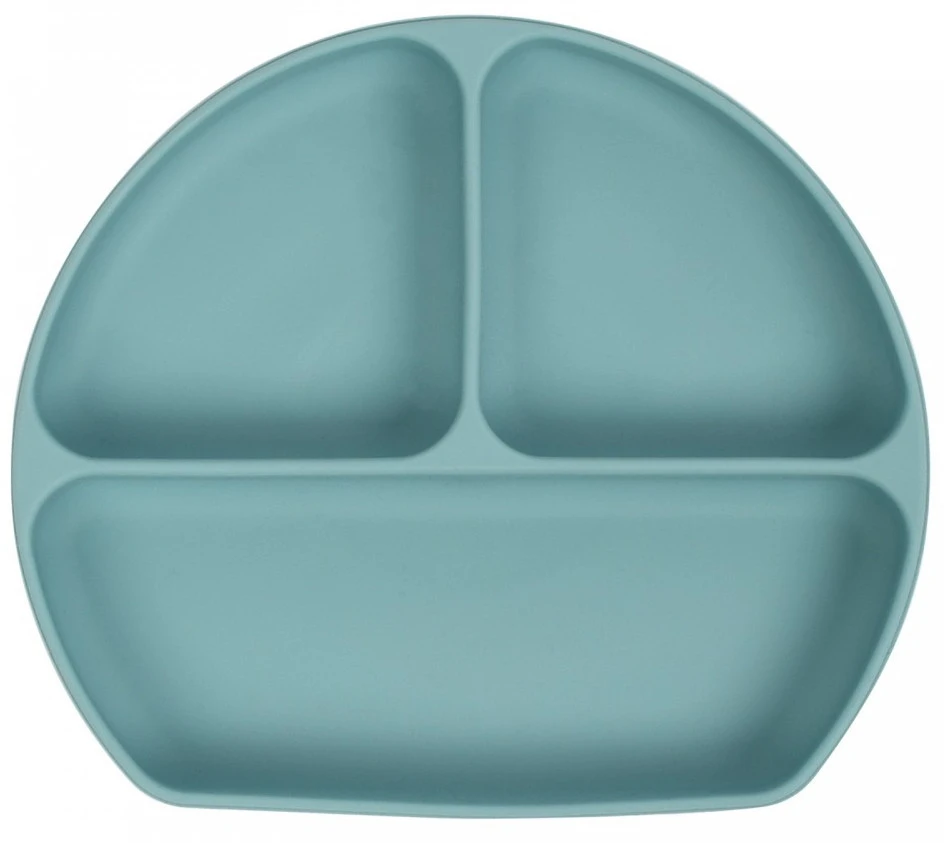 Sevibaby Turquoise Silicone Bord met Zuignap 525-15 Sevibaby Turquoise Silicone Bord Met Zuignap 525-15 -babybenodigdheden sevibaby turquoise silicone bord met zuignap 525 15
