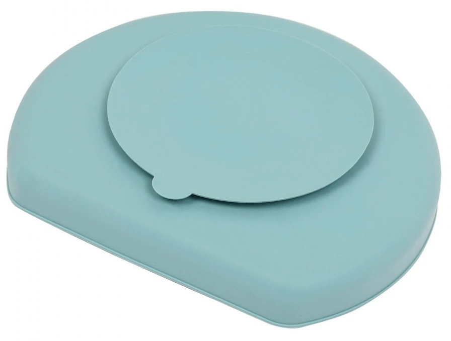 Sevibaby Turquoise Silicone Bord met Zuignap 525-15 Sevibaby Turquoise Silicone Bord Met Zuignap 525-15 -babybenodigdheden sevibaby turquoise silicone bord met zuignap 525 15 2