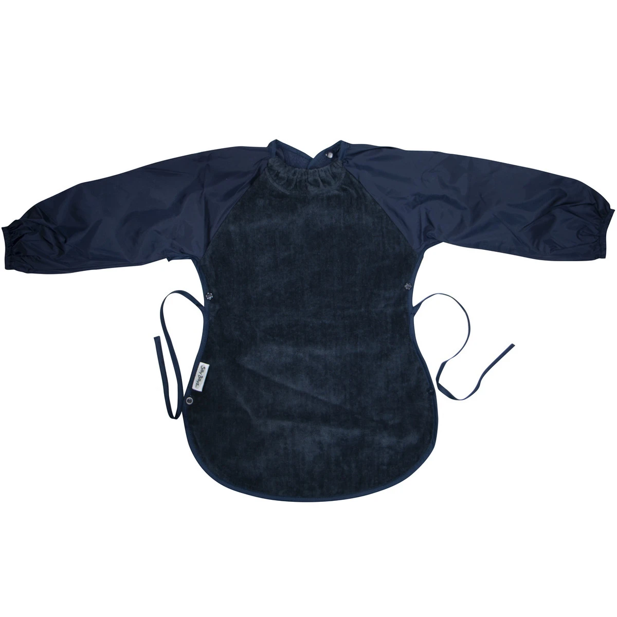 Silly Billyz Towel Navy Messy Eater Slab 18776 Silly Billyz Towel Navy Messy Eater Slab 18776 -babybenodigdheden silly billyz towel navy messy eater slab 18776 1