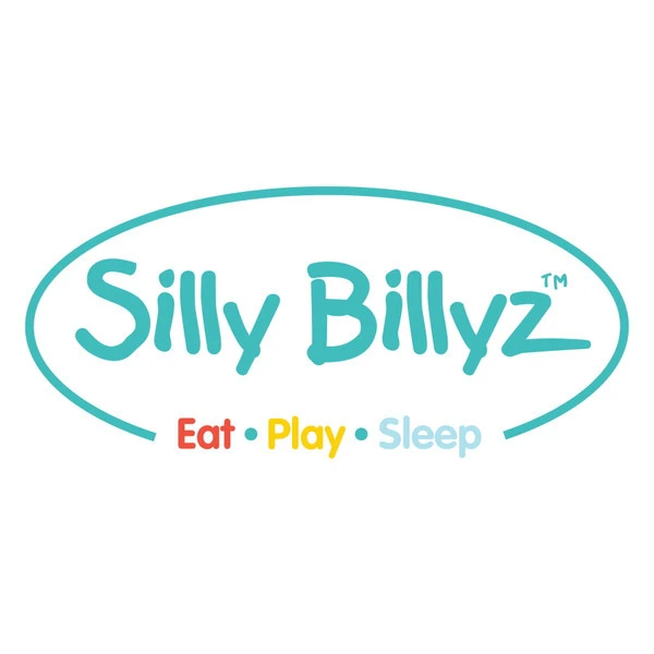 Silly Billyz Towel Navy Messy Eater Slab 18776 Silly Billyz Towel Navy Messy Eater Slab 18776 -babybenodigdheden sillybillyz logo 1 1