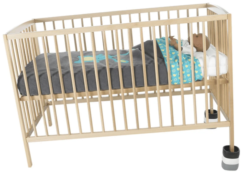 Spacebabies Bed Blocks Grey/wit/zwart SB009 Spacebabies Bed Blocks Grey/wit/zwart SB009 -babybenodigdheden spacebabies bedblocks grijs 3 3