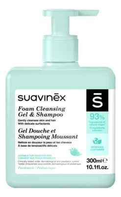 Suavinex 300ml Baby Bad Set SXSSET901723 -babybenodigdheden suavinex baby 300ml foam gel en shampoo sxzcos078603 .1