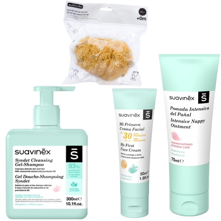 Suavinex Baby's Eerste Beauty Set voor Gevoelige Huid SXSSET901808 Suavinex Baby's Eerste Beauty Set Voor Gevoelige Huid SXSSET901808 -babybenodigdheden