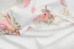 Babymatex Ines Unicorn 75x100 Cm Katoenen Wiegdeken TB0236_36 -babybenodigdheden tb0236 36