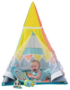 Infantino Large Teepee Gym Speelkleed BK-216143 -babybenodigdheden teepee sfeer 4