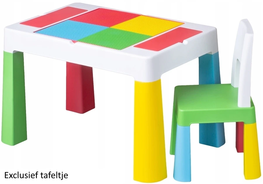 Tega Baby Multicolor Kinderstoeltje MF-002-134 -babybenodigdheden tega baby multicolor 3 in 1 tafel met stoeltje mf 001