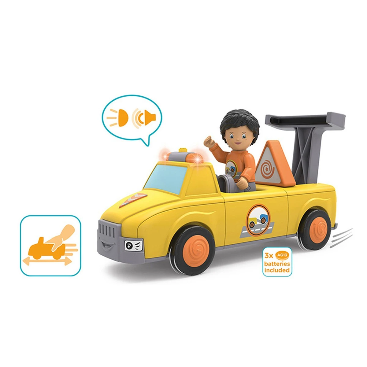 Toddys Chris Carry Educatieve Modulaire Speelgoedauto met Pop TO-0123 Toddys Chris Carry Educatieve Modulaire Speelgoedauto Met Pop TO-0123 -babybenodigdheden toddys chris carry educatieve modulaire speelgoedauto met pop 6