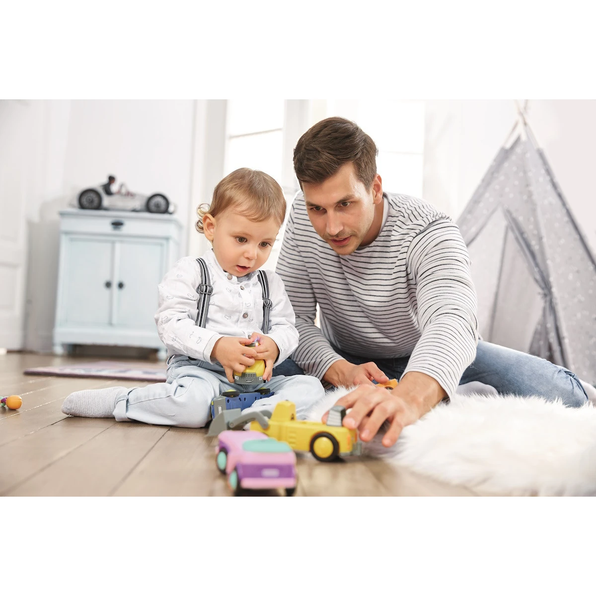 Toddys Chris Carry Educatieve Modulaire Speelgoedauto met Pop TO-0123 Toddys Chris Carry Educatieve Modulaire Speelgoedauto Met Pop TO-0123 -babybenodigdheden toddys sfeer 3 2