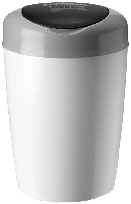 Tommee Tippee Simplee Sangenic Tub Wit/Grijs Luieremmer 87003103 (eco) Tommee Tippee Simplee Sangenic Tub Wit/Grijs Luieremmer 87003103 (eco) -babybenodigdheden tommee tippee simplee sangenic wit grijs luieremmer 3 4