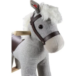 Tryco Milo Grijs Hobbelpaard 36m+ TR-120109 -babybenodigdheden tr 120106 tryco rocking horse small grey 03 1