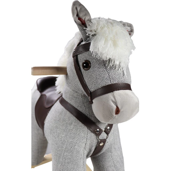 Tryco Milo Grijs Hobbelpaard 18m+ TR-120106 -babybenodigdheden tr 120109 tryco rocking horse big grey 03 1 1