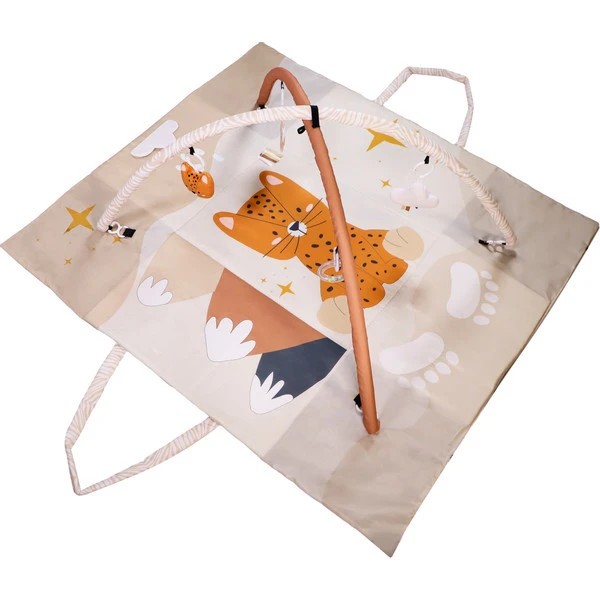 Tryco Leopard Lenny 2-in-1 XL Speelkleed en Opbergtas TR-140210 Tryco Leopard Lenny 2-in-1 XL Speelkleed En Opbergtas TR-140210 -babybenodigdheden tr 140210 tryco leopard lenny playmat bag in 1 05