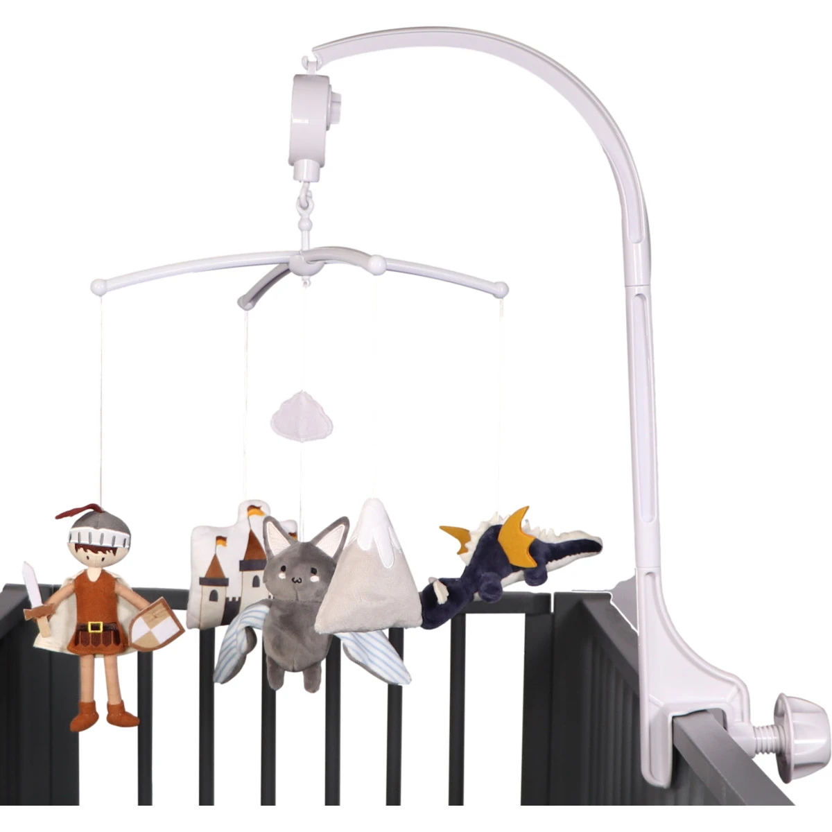 Tryco Fantasie Ridder Muziekmobiel TR-243316 -babybenodigdheden tr 243316 8720289399306 musical mobile fantasy knight 02 1