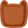 Tryco Leopard Sienna Siliconen Bord TR-392816 -babybenodigdheden tr 392816 8720289396725 leopard sienna silicone plate 01