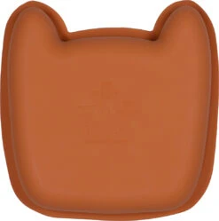 Tryco Leopard Sienna Siliconen Bord TR-392816 -babybenodigdheden tr 392816 8720289396725 leopard sienna silicone plate 02