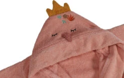 Blush & Blossom Swan Ivy 0-1jr Badstof Badjas TR-BB4216 -babybenodigdheden tr bb4216 blush blossom swan ivy bathrobe 0 1jr 04