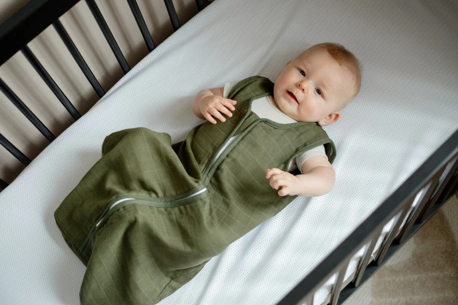 Blush & Blossom Groen 70 cm Hydrofiel Slaapzak TR-BB443427 Blush & Blossom Groen 70 Cm Hydrofiel Slaapzak TR-BB443427 -babybenodigdheden tr bb443427 blush blossom groen 70 cm 01 1