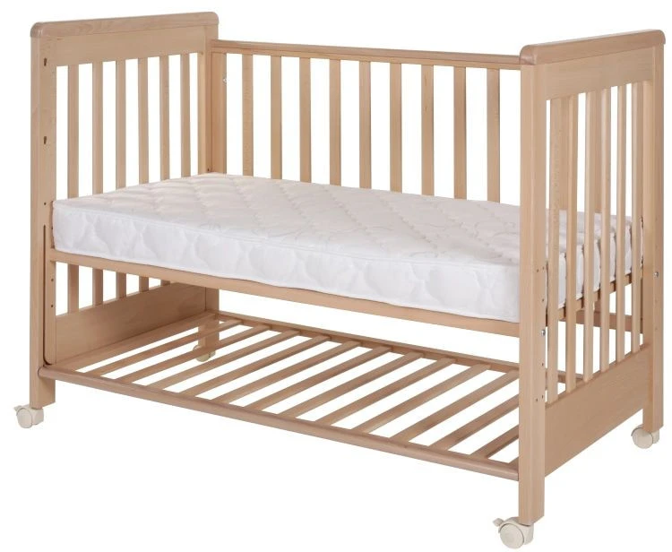 Treppy Dreamy Plus 2 Naturel 60x120 Cm Ledikant Aan Bed 1135 -babybenodigdheden